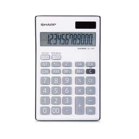 Calculatrice digitale 12 chiffres Sharp EL124TBGY