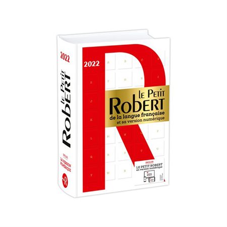 Dictionnaire Le petit Robert 2022
