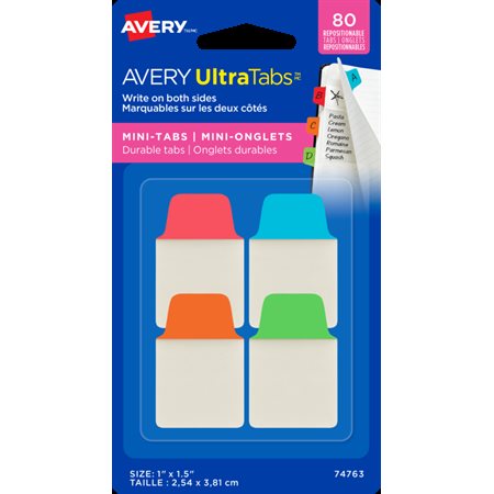 Avery UltraTabs™ Mini-Tabs