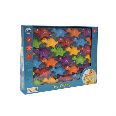 Pakö - A-B-C- Dino 52 pieces
