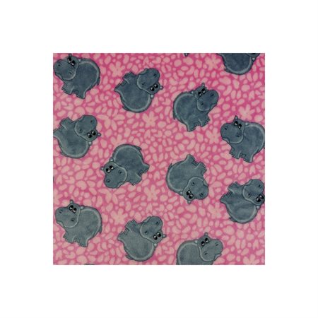 Nap Blanket - Pink Hippo
