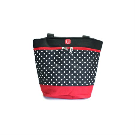 Insulated lunch bag Black / Red