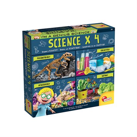 I'm a Genius - Science Box X 4 (Bilingual)