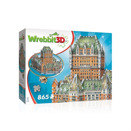 Wrebbit 3D - Château Frontenac Puzzle (865 pieces)