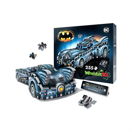 Casse-tête WREBBIT 3D: Batmobile (255 pièces)