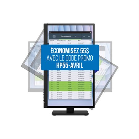 Moniteur écran HP P22h G4 21.5" Full HD LCD