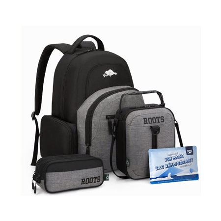 Roots backpack 2024 and lunch bag