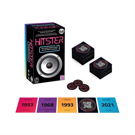 Hitster - Jeu de party musicale (bilingue)