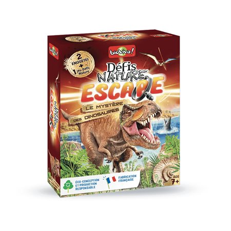 Jeu de cartes - Défis nature - Dinosaures (FR)