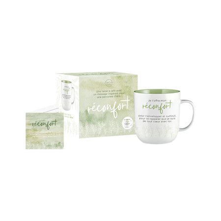 Inspirational “Comfort” mug