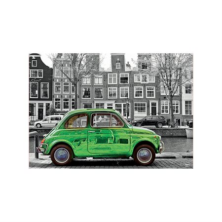 1000 pieces puzzle - Car in Amsterdam