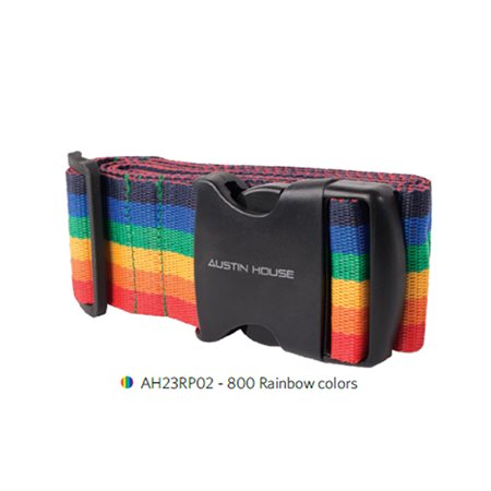 Rainbow Luggage Strap