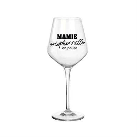 Coupe de vin - Mamie