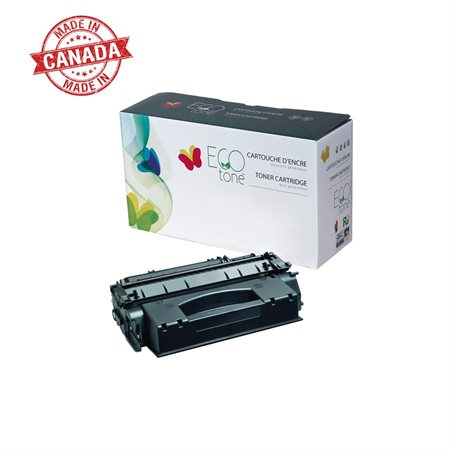 Remanufactured laser toner Cartridge HP #53X Q7553X Black