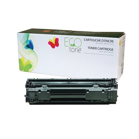 Cartouche de toner laser remise à neuf HP #35A CB435A Noir