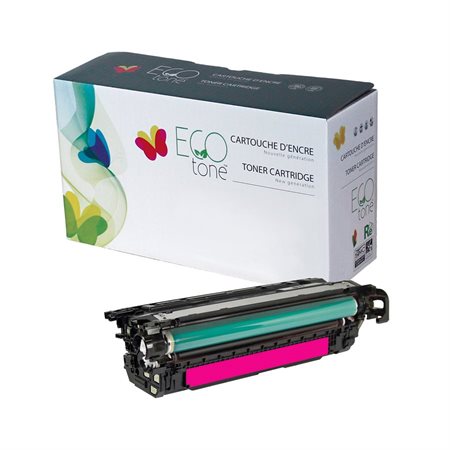 Cartouche de toner laser remise à neuf HP #648A CE263A Magenta