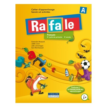 Rafale - 2e cycle (2e année) - Cahiers d'apprentissage A et B - Version imprimée
