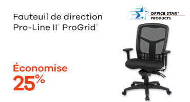 Fauteuil de direction Pro-Line II® ProGrid®
