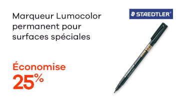 Marqueur Lumocolor permanent pour surfaces spéciales