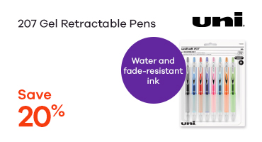 207 Gel Retractable Pens